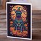 Edge Collections - 5" x 7" - Multicolor - French Bulldog Witchy Halloween Greeting Cards - 8 Pieces
